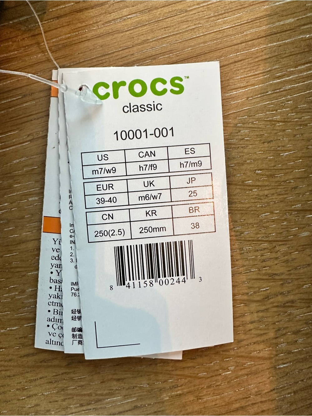 CROCS Classic Clog in Black - Picture 3 of 4